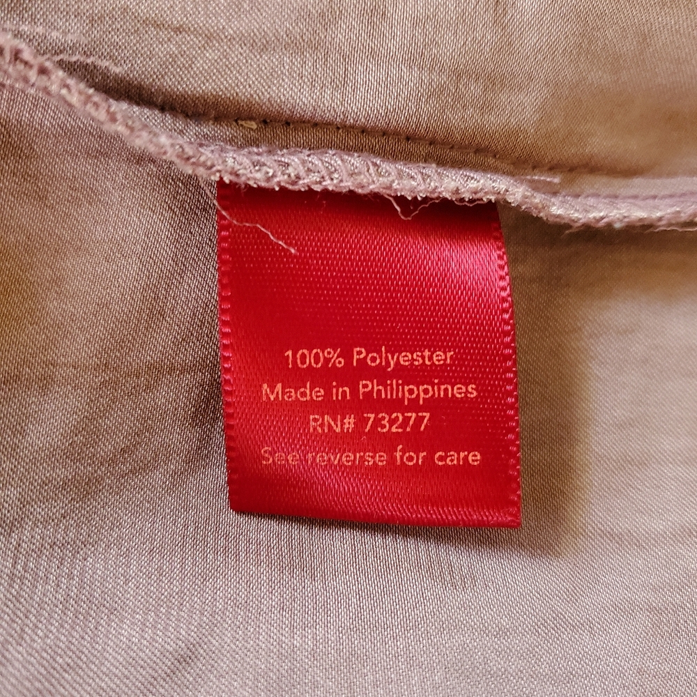 Jennifer Lopez Mauve Poet Peasant‎ Blouse Size 0X - Picture 6 of 7